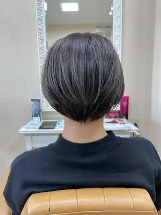 ショート KAKKY/ショート レイヤー/千種/池下のヘアスタイル