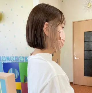ショート カラー yui .のヘアスタイル
