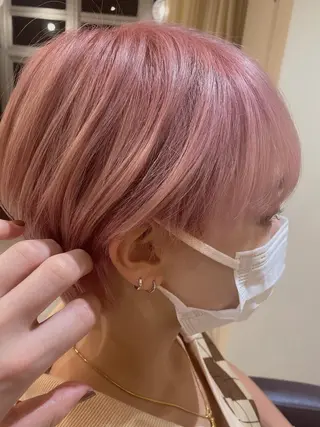 ショート CAMUE代表 Masaのヘアスタイル