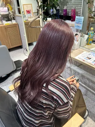カラー ♡ハイトーン★ ネイル/しの♡のヘアスタイル