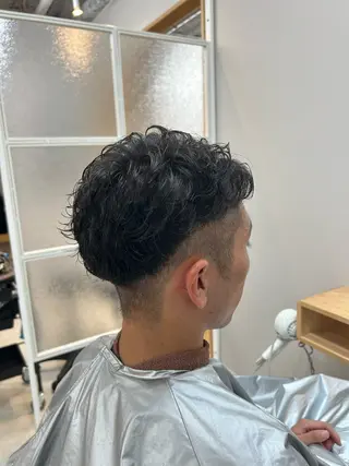 パーマ メンズ MICHIRU 🐈‍⬛💞のヘアスタイル