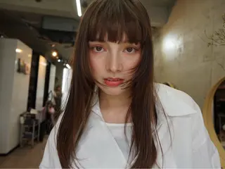 ロング 南堀江レイヤーカット MIKU🍒のヘアスタイル