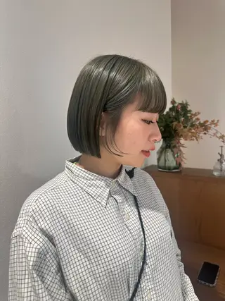 ショート カラー Liru:smart salon/茅ヶ崎のヘアスタイル
