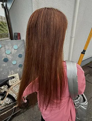 ロング カラー 大立 七夏のヘアスタイル