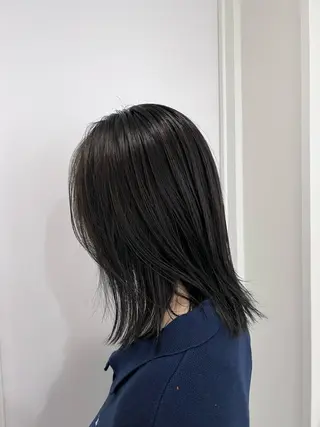 ミディアム カラー 🖤:抜け感×大人 スタイル/Aoiのヘアスタイル