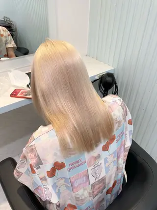 ミディアム 美髪特化✨ 伊織✨縮毛矯正✨のヘアスタイル