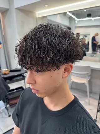パーマ メンズ 大宮メンズ特化/パー マ職人/小川藍人のヘアスタイル