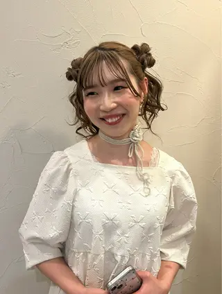 ロング Hanon 美桜のヘアスタイル