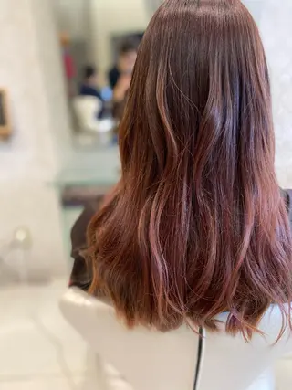 ロング カラー 田浦 大樹のヘアスタイル