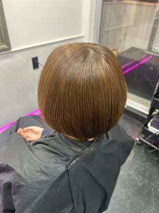 ショート 🪼モモカ/デザイン ハイトーンカラー🪼のヘアスタイル