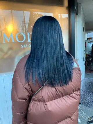 ロング MOLLA ✂️辻桃加のヘアスタイル