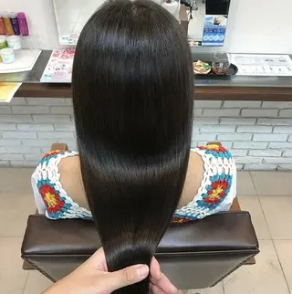 🇰🇷韓国風艶髪✨ 髪質改善 倉岡しおんのヘアスタイル