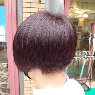 ショート カラー ヘアアレンジ 🐺デザインウルフ / 一ノ瀬 凌🐺のヘアスタイル