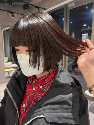 ショート iLi🫧kim ryongna🦋のヘアスタイル