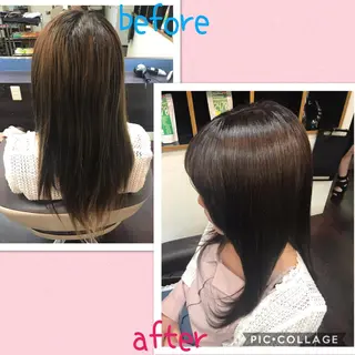 カラー 藤本 麻衣のヘアスタイル