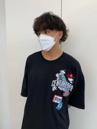 ショート パーマ PAIR DAISUKEのヘアスタイル