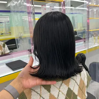 セミロング カラー ヘアアレンジ mai🍑暖色カラー /レイヤー💖のヘアスタイル