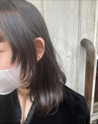 ミディアム アンサイ 成増のヘアスタイル