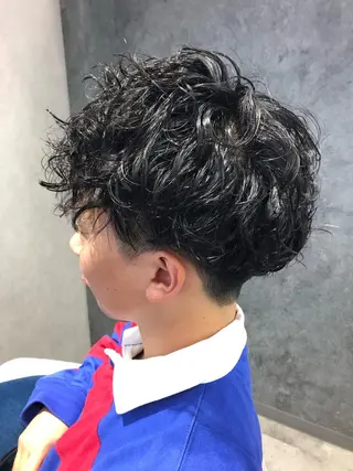 パーマ メンズ Noyヨシモト ヒロトのヘアスタイル