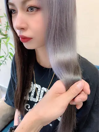 ロング カラー Beach 代表 KENTAのヘアスタイル