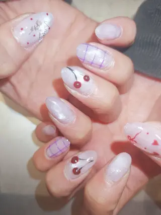 ネイル 黒浜 ちなみのネイルデザイン