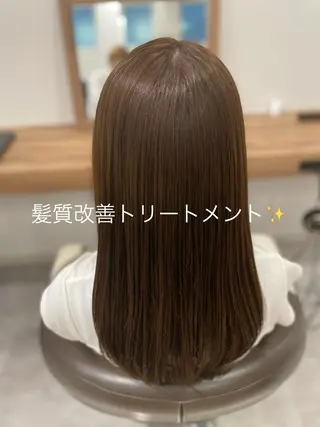 ロング カラー やまこし 美裕樹のヘアスタイル