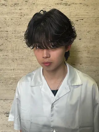 メンズ 岩佐 柚太のヘアスタイル
