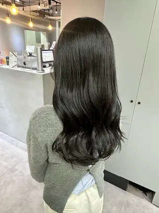 セミロング 似合わせcut/艶 color🫧ひかりのヘアスタイル