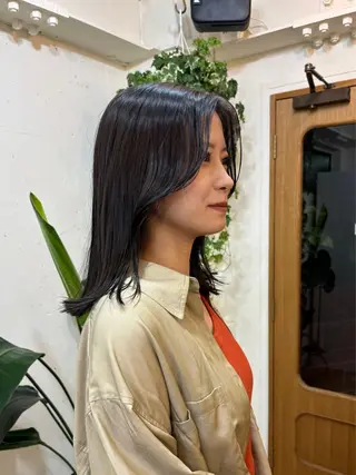 ミディアム ayano🫧 《CIEN》のヘアスタイル