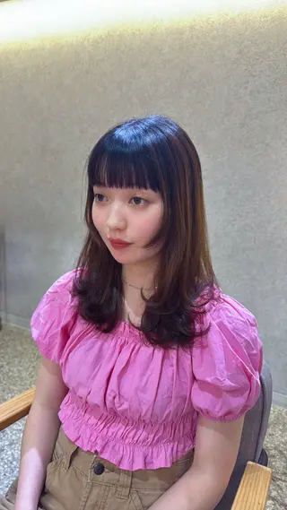 ミディアム 🌷透明感レイヤー/ Ayana🌷のヘアスタイル