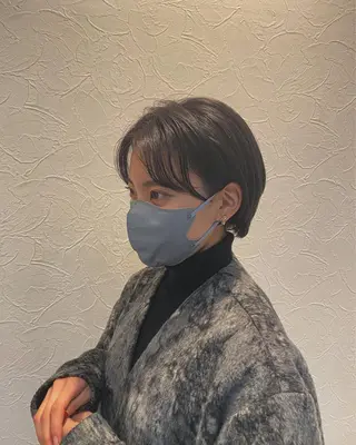ショート カラー メンズ 池田 健汰のヘアスタイル