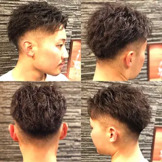 ショート ヘアアレンジ メンズ 萩原 勇樹のヘアスタイル