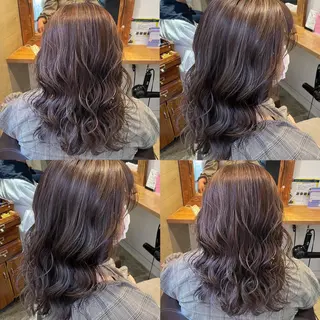 セミロング カラー Minami. 🩵 再現性特化ヘアのヘアスタイル