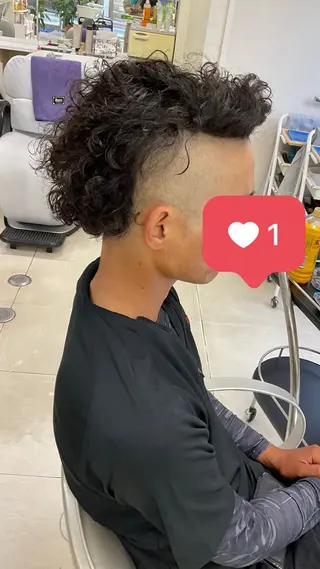 パーマ タカハシ リナのヘアスタイル