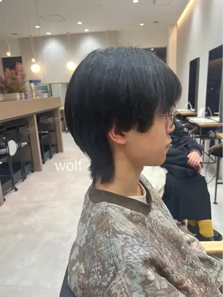 メンズ イオカ ヒトミのヘアスタイル