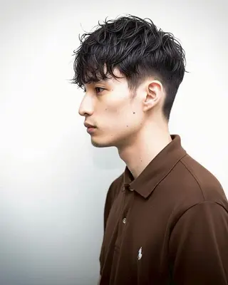 ショート パーマ メンズ FIX hair所属・FIX店長/名駅/ 国際センター/パーマのヘアスタイル