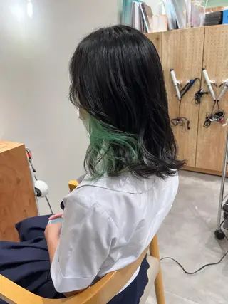 カラー 河原 楓樹のヘアスタイル