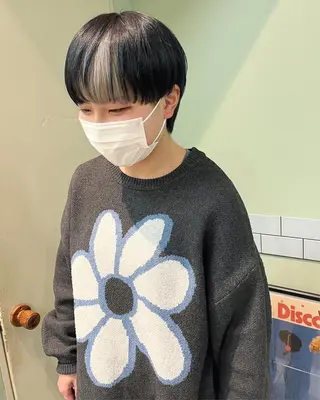 ショート カラー ハイトーン/ショート 村上淳乃🐥のヘアスタイル