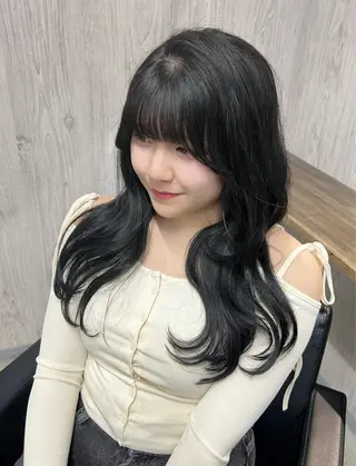 ロング lafit kaede/韓国ヘアのヘアスタイル