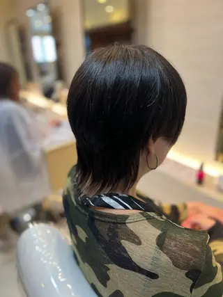 ショート 大川 愛未のヘアスタイル