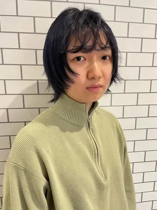 ショート カラー もりしま あやかのヘアスタイル