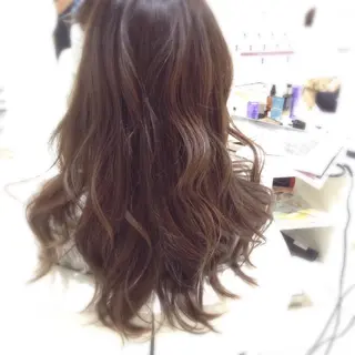 ロング 上田 篤史のヘアスタイル