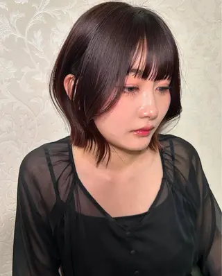 ショート カラー 長田 有加のヘアスタイル