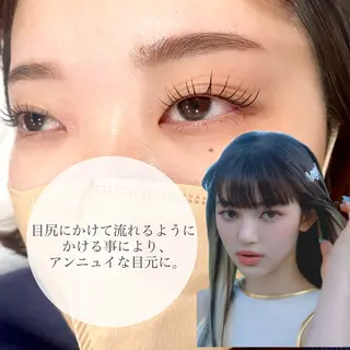 マツエク・マツパ Gemmy eye HONMAのマツエク・マツパデザイン