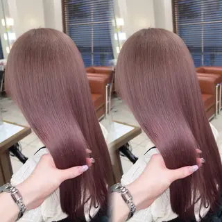 ロング カラー 透明感カラー×レイヤ ー🧊横田 冴のヘアスタイル