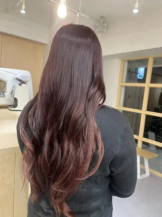 カラー ひな‪‪︎/暖色 柔color🫧のヘアスタイル