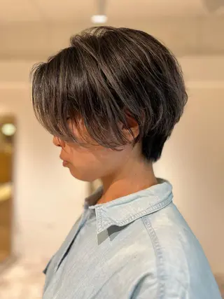 ショート カラー 今だけ無料✨髪質改善 谷本さちのヘアスタイル