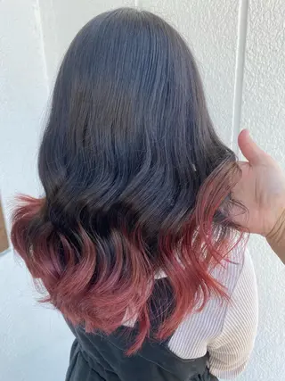 ロング カラー N-PLANTS KOTOHAのヘアスタイル
