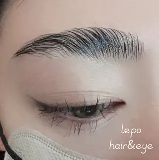 アイブロウ lepo 川越 arisaのマツエク・マツパデザイン