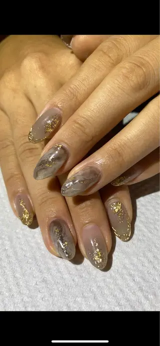 セミロング shandy nailのネイルデザイン